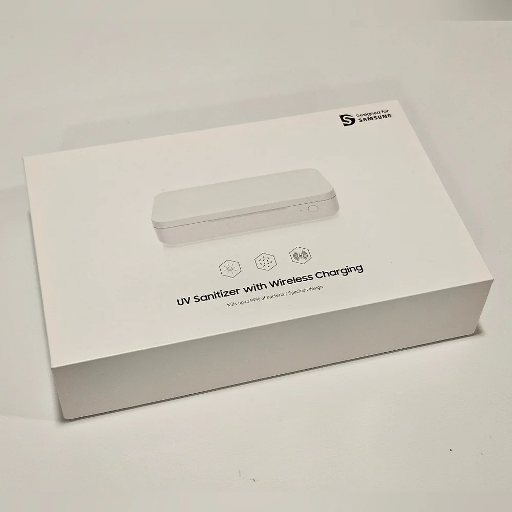 Samsung UV Sanitizer with Wireless Charging - White